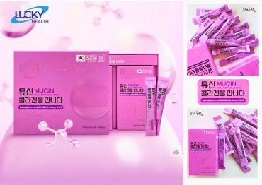 Thạch Collagen Mucin Dongjin H&agrave;n Quốc